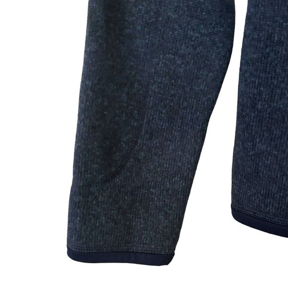 Patagonia Better Sweater 1/4 Zip Blue Fleece Knit Pullover Sweater Womens S - Picture 4 of 11